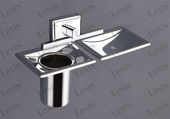 Toothbrush Holder With Soap Dish