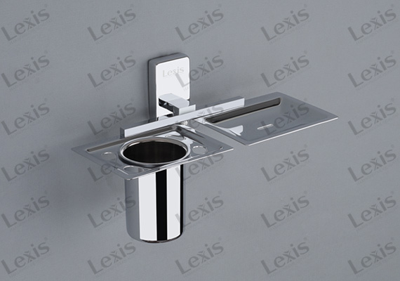 Toothbrush Holder With Soap Dish