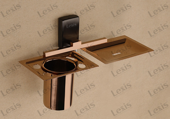 Toothbrush Holder With Soap Dish